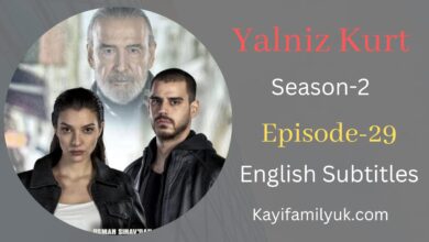 Yalniz Kurt Episode 29 English Subtitle